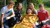 Unsere Jugend beim &Uuml;ben
